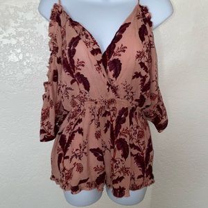 Topshop Romper/Swim Cover NWT